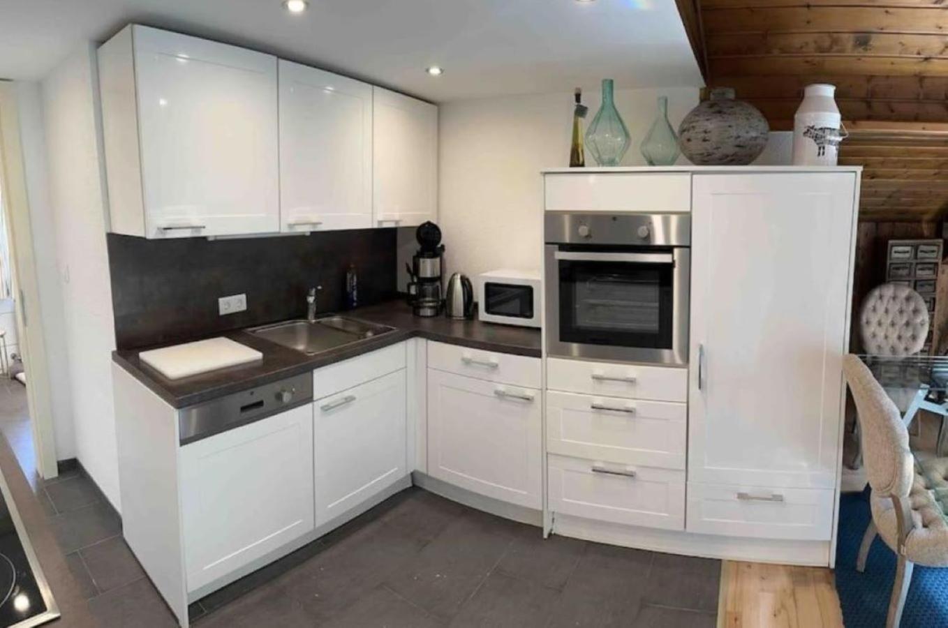 Wohnung 4 Mit Balkon Und Bergblick Гросгмайн Екстериор снимка